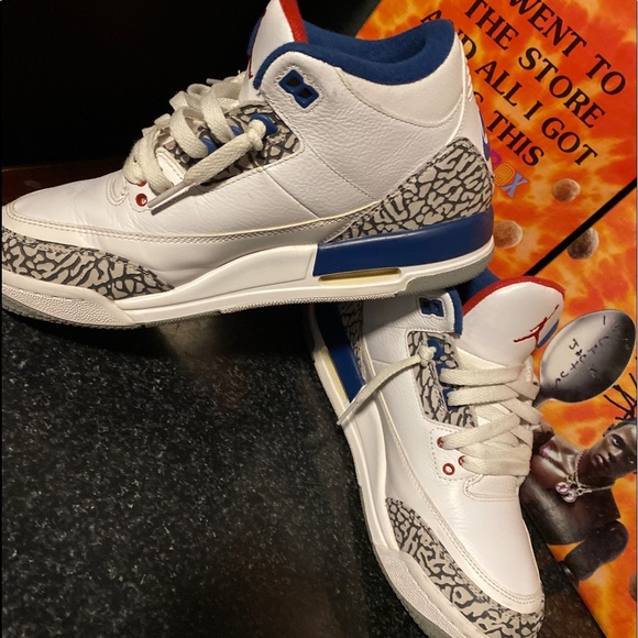 Jordan Shoes Air Jordan 3 Retro Og Bg True Blue 26 Poshmark